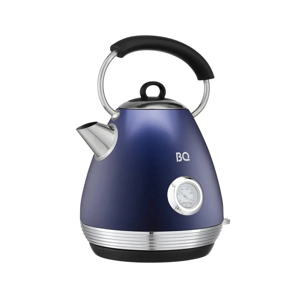 Чайник электрический BQ KT1826SW 1.7 л, пластик, металл, 2.2 кВт, синий