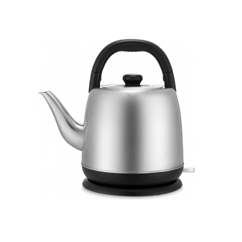 Чайник электрический BQ KT2303S 4 л, металл, 2.2 кВт, серебристый с черным