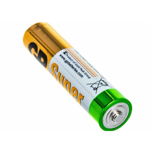 Элемент питания GP Super алкалиновый AAА 4 шт, блистер