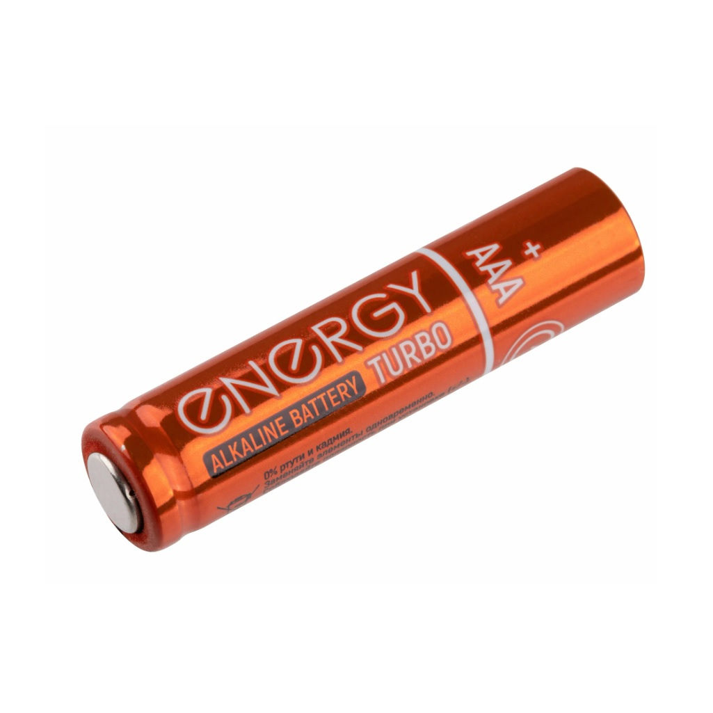 Батарейка Energy Alkaline Turbo LR03/4B тип ААА, для гаджетов с повышенным энергопотреблением, 4 шт. в блистере