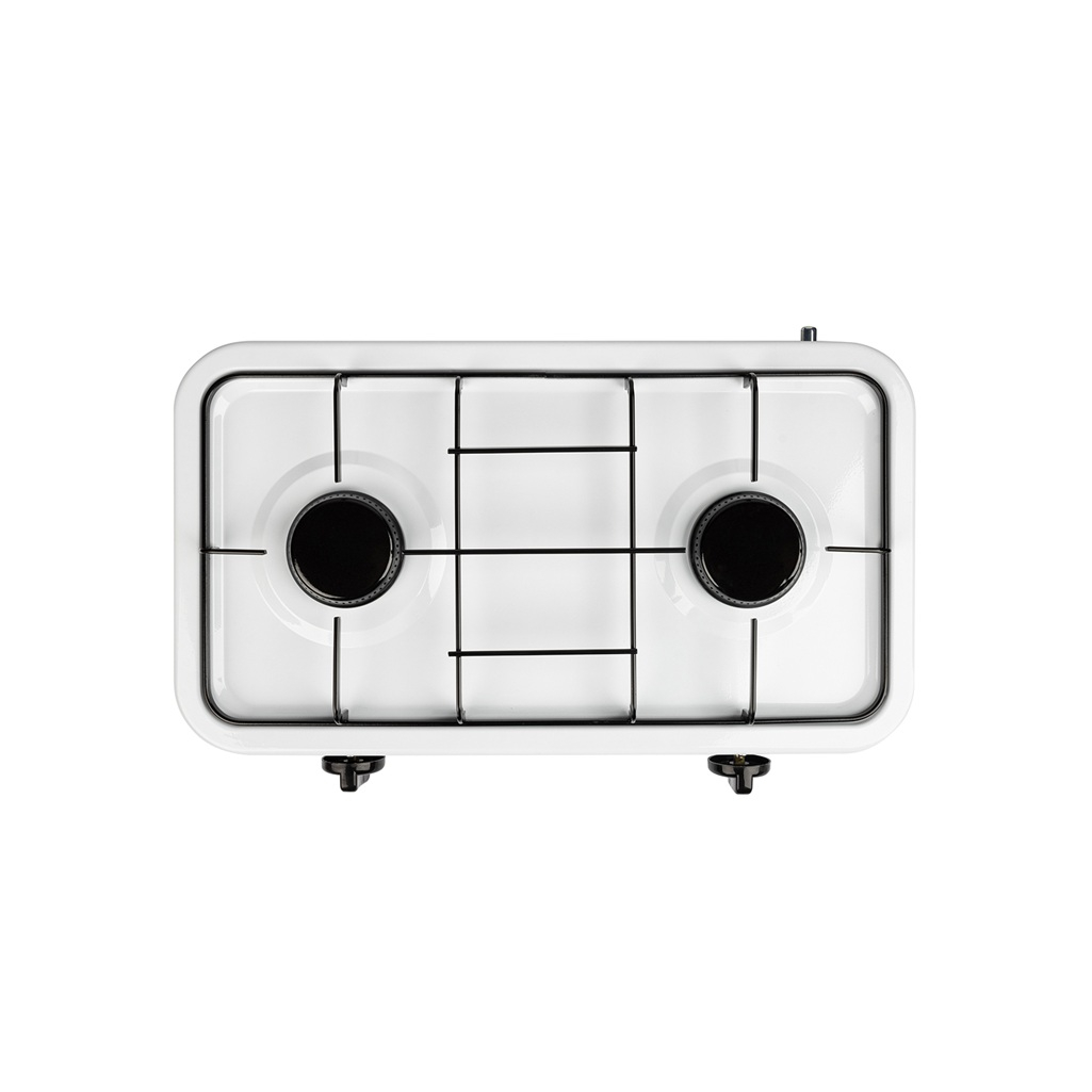 Плитка газовая настольная Energy  EN-007 2 конфорки, белая 275227