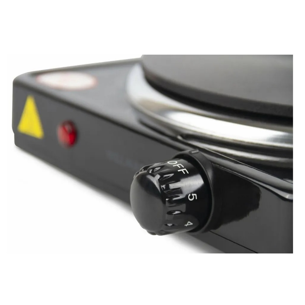 Электроплитка настольная Willmark НS-115W 20003362, 1 конфорка, цвет черный, 1.5кВт