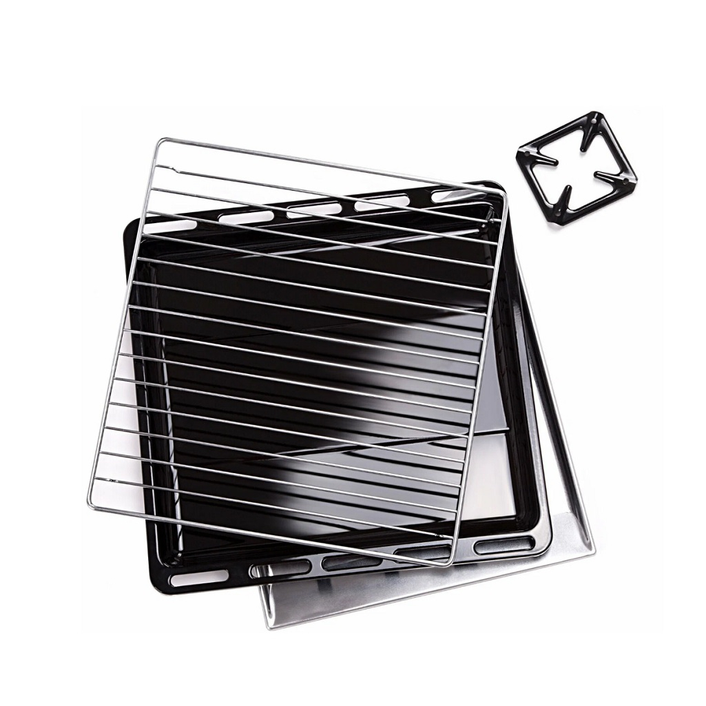 Плита газовая Gefest ПГ 6100-02 0185 ретро, цвет белый, объем духовки 52 л, откидная дверца