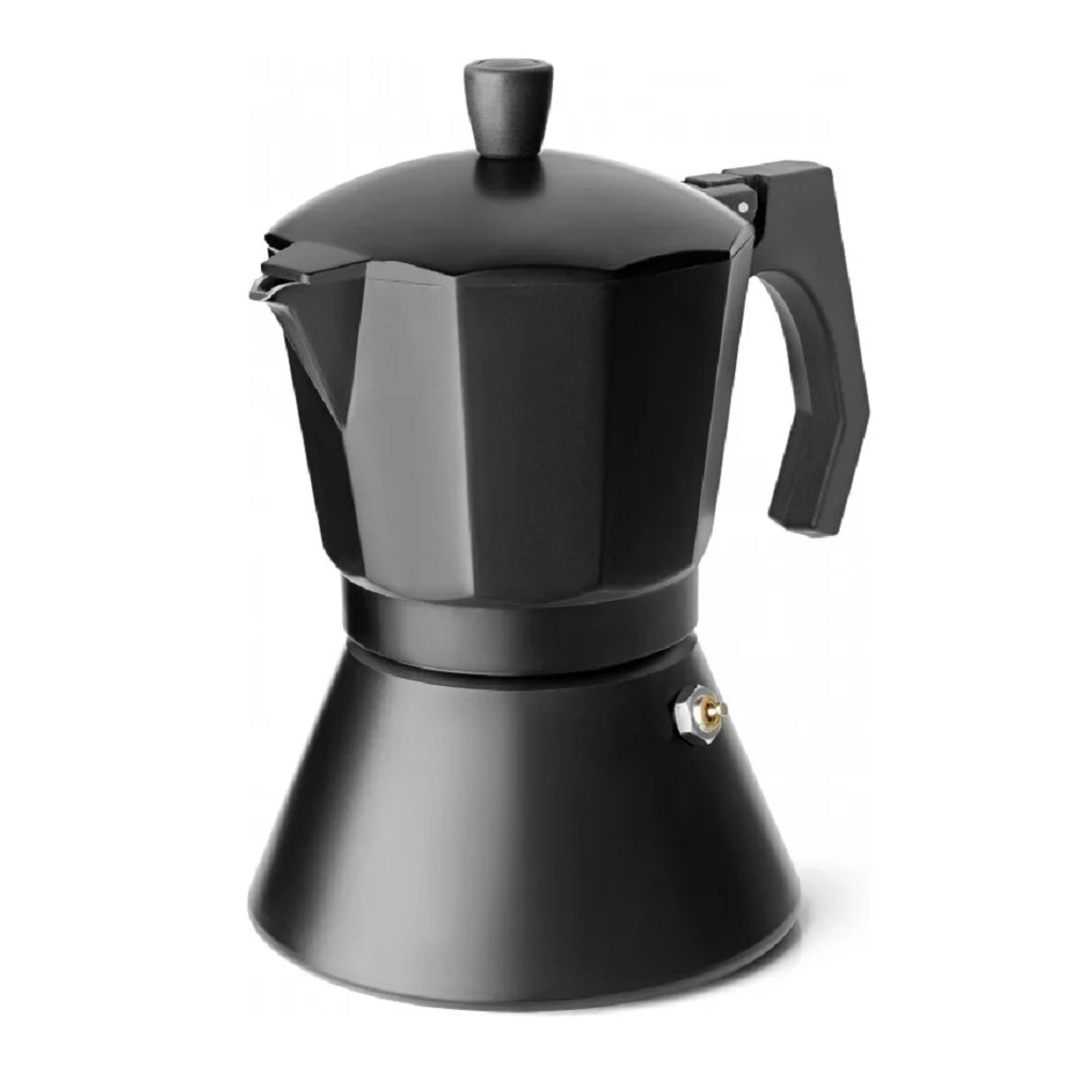 Кофеварка гейзерная Apollo APL-06 алюминий 0.3 л, 6 порций, индукция