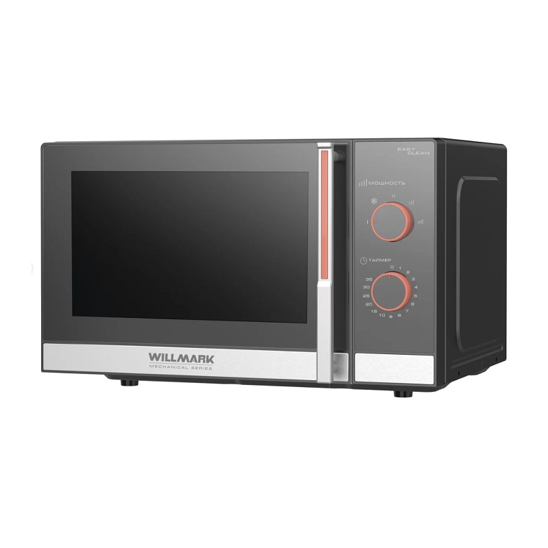 Печь микроволновая Willmark WMO-231MG, 23 л, 800 Вт, механическое управление, серая