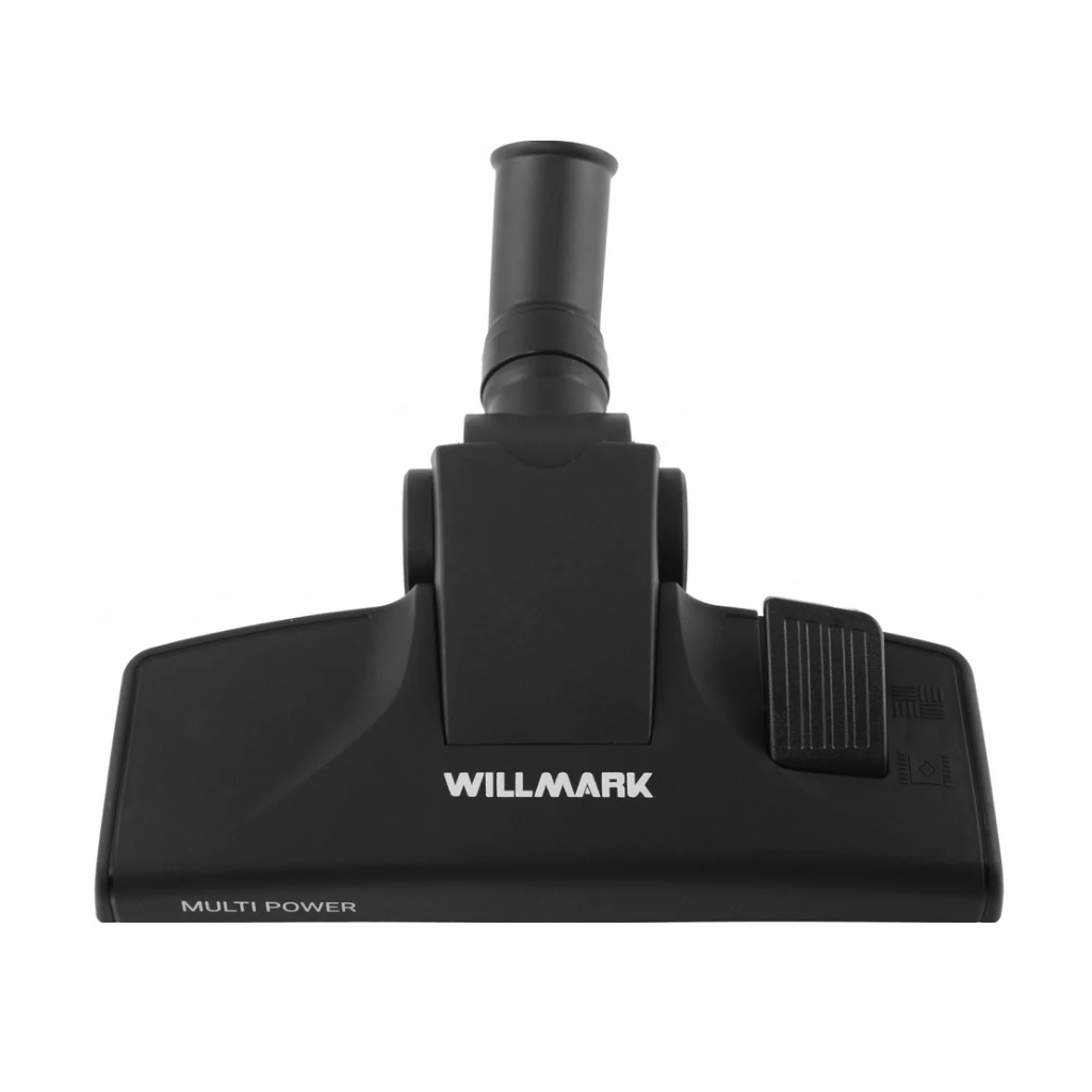 Пылесос Willmark VC-2650DBM 2000 Вт, 3 л, черно-голубой 2000385