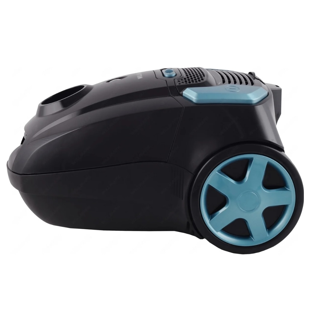 Пылесос Willmark VC-2650DBM 2000 Вт, 3 л, черно-голубой 2000385