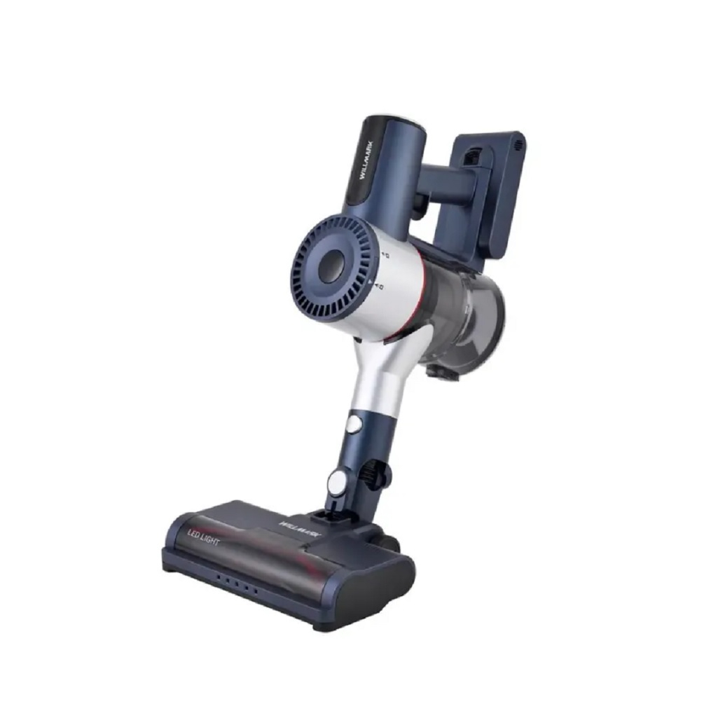 Пылесос беспроводной Willmark VSC-450B, 450 Вт, 0.7 л, 3 режима работы, синий