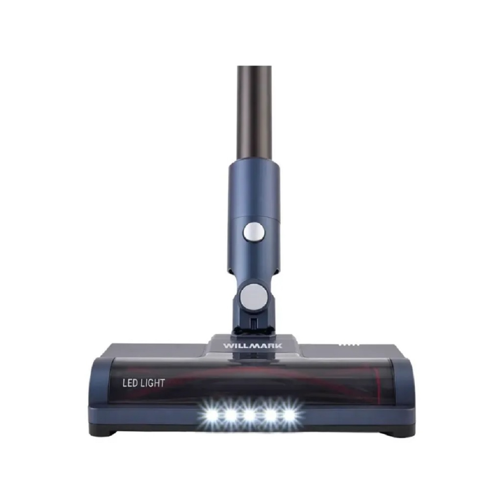 Пылесос беспроводной Willmark VSC-450B, 450 Вт, 0.7 л, 3 режима работы, синий