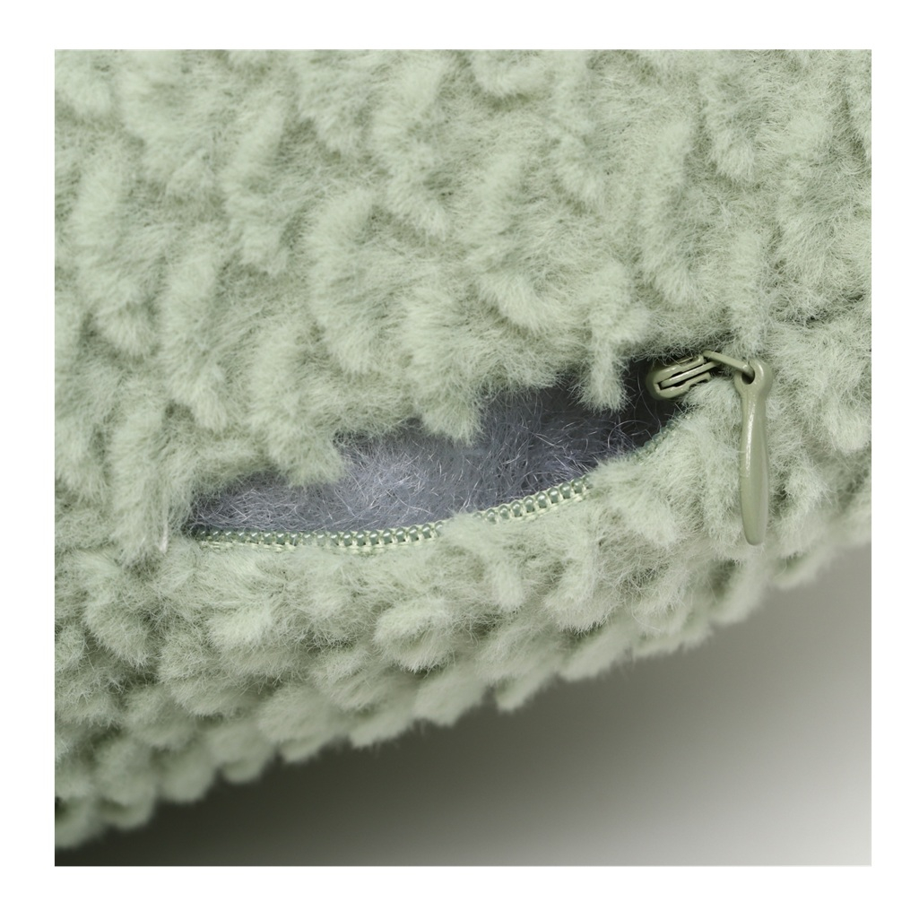 Подушка декоративная Этель Звезда 10766736, велсофт, синтепон, зеленая, 44 см