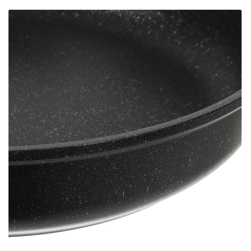 Сковорода Горница алюминий, 22 см, антипригарное покрытие, серебро, индукция