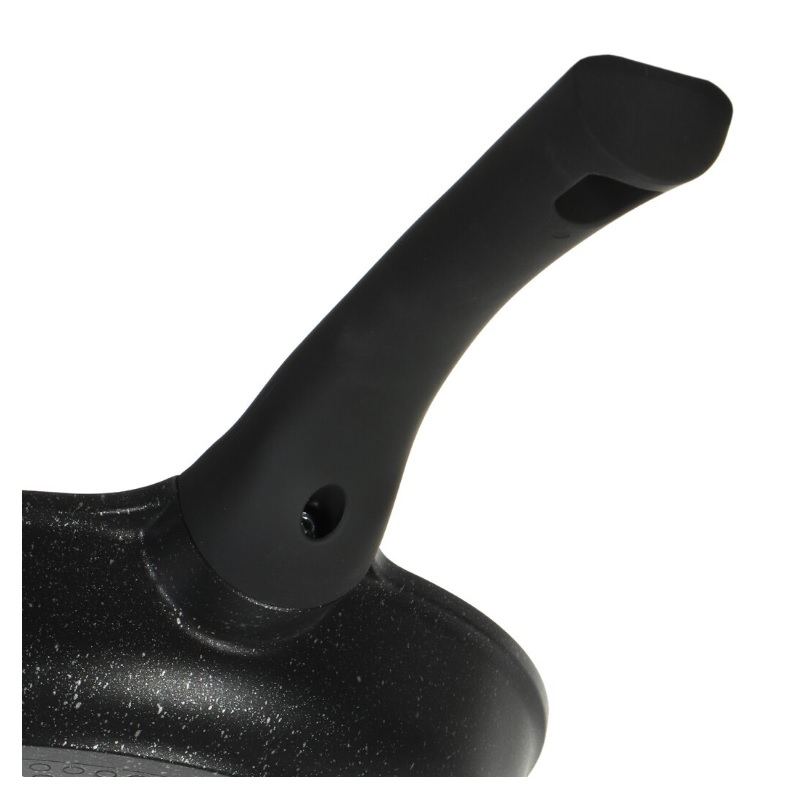 Сковорода Горница алюминий, 22 см, антипригарное покрытие, серебро, индукция