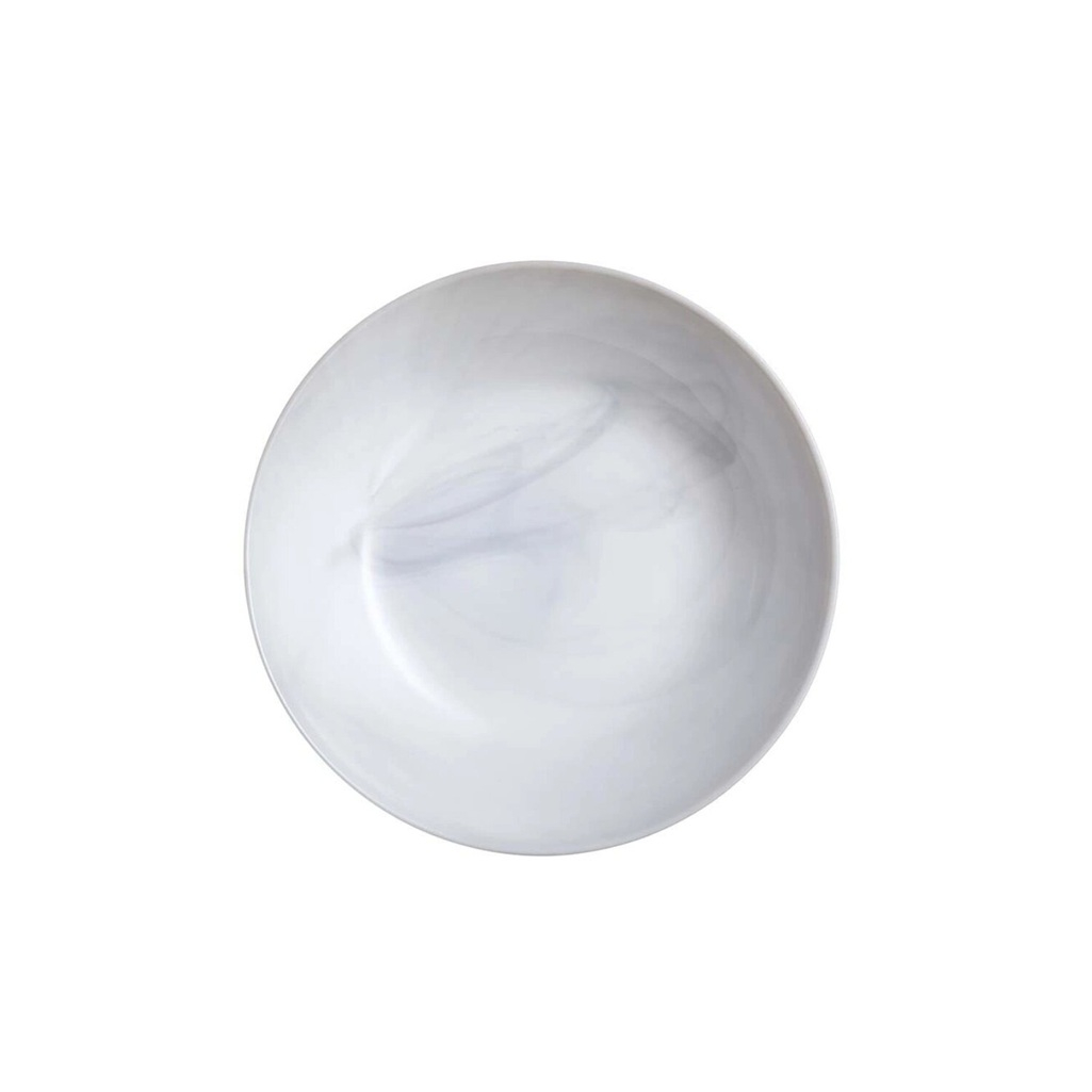 Тарелка Luminarc Diwali Marble P9835 суповая стекло 20 см, серая
