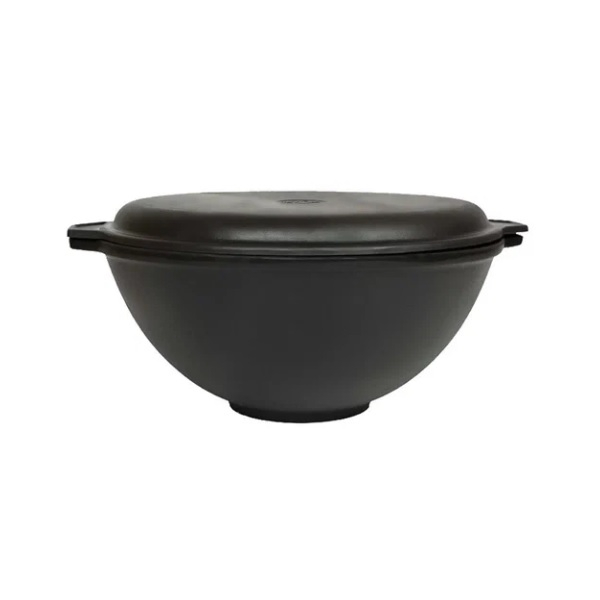 Казан чугунный Manoli т/о 8 л с чугунной крышкой и дужкой СК08-11