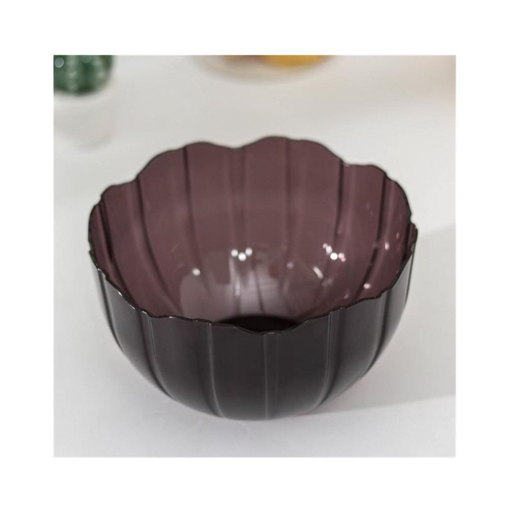 Салатник Berossi Elis круглый, пластик, грозовое небо, 1.7 л