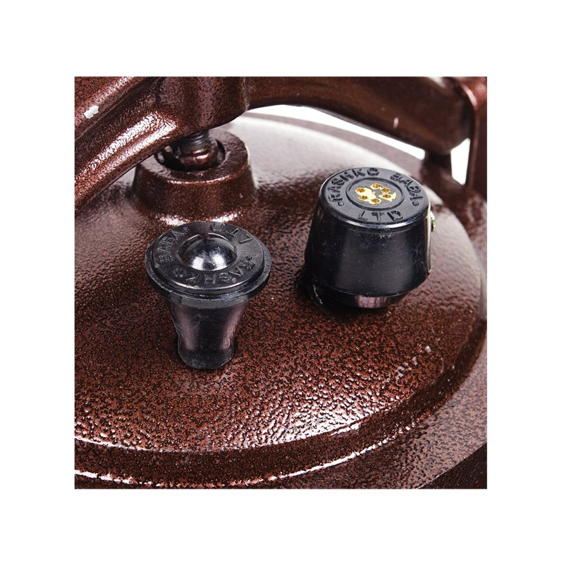 Казан афганский алюминий 15л с крышкой с ручками двухцветный