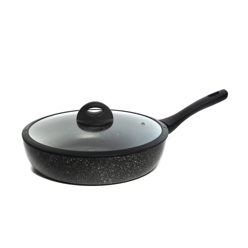 Сотейник Scovo Hi-Black, с антипригарным покрытием, 24 см