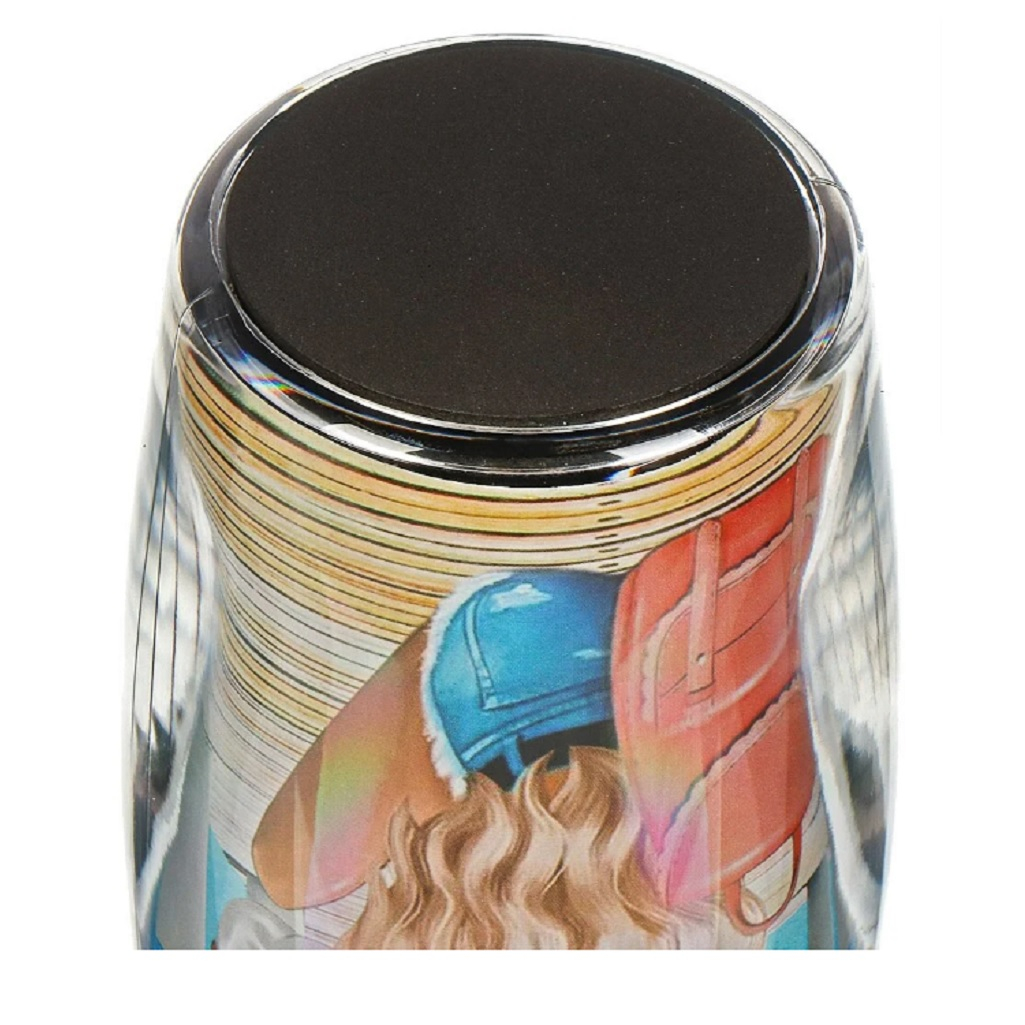 Термокружка пластик Daniks Девушка на пирсе 0.38 л YYCF001-28