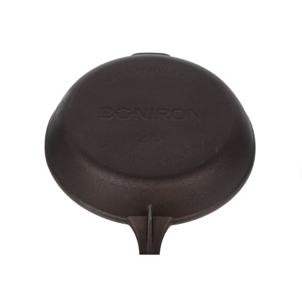 Сковорода чугунная Boniron с литой ручкой 260х50 мм ВС26-01