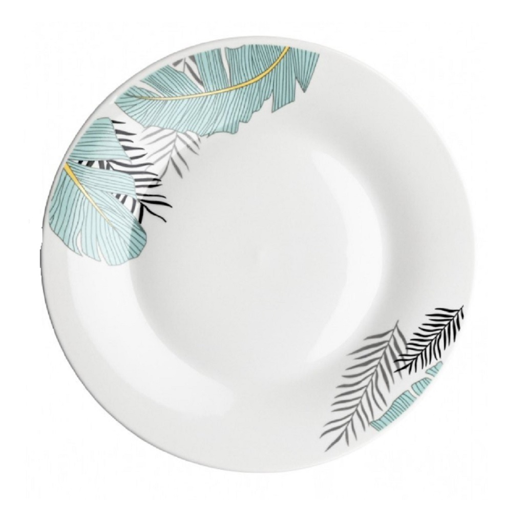 Тарелка Apollo Estepario обеденная, фарфоровая 23 см ESR-23, белая