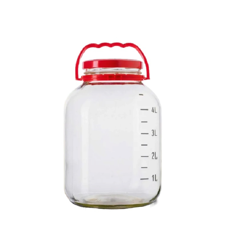 Банка стеклянная с мерной шкалой твист ТО-110 5 л