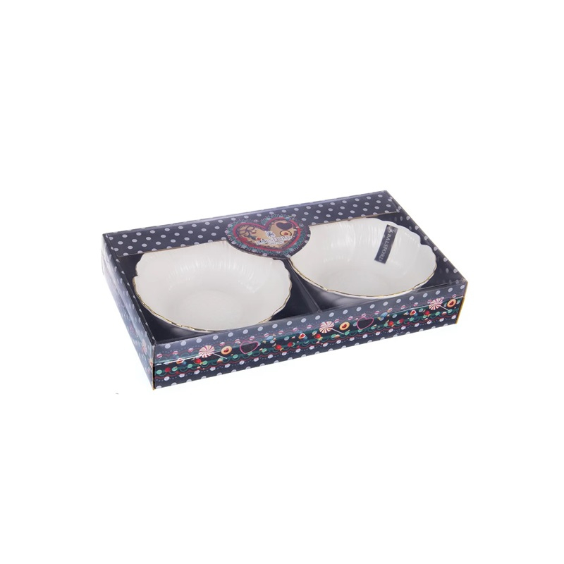 Набор салатников Balsford Грация фигурные 2шт 16см