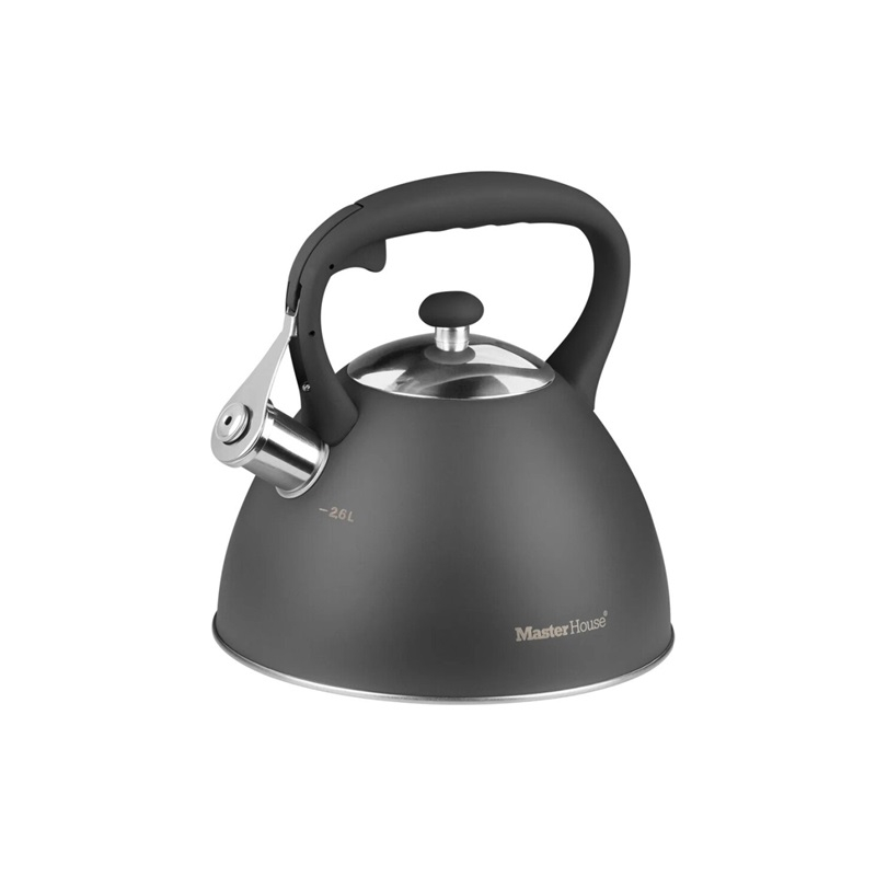 Чайник Master House Marco со свистком серый 2,6л