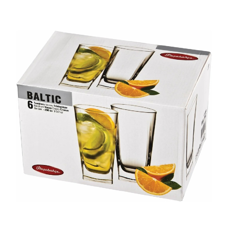 Стакан Pasabahce Балтик, стекло, набор 6 шт 290 мл