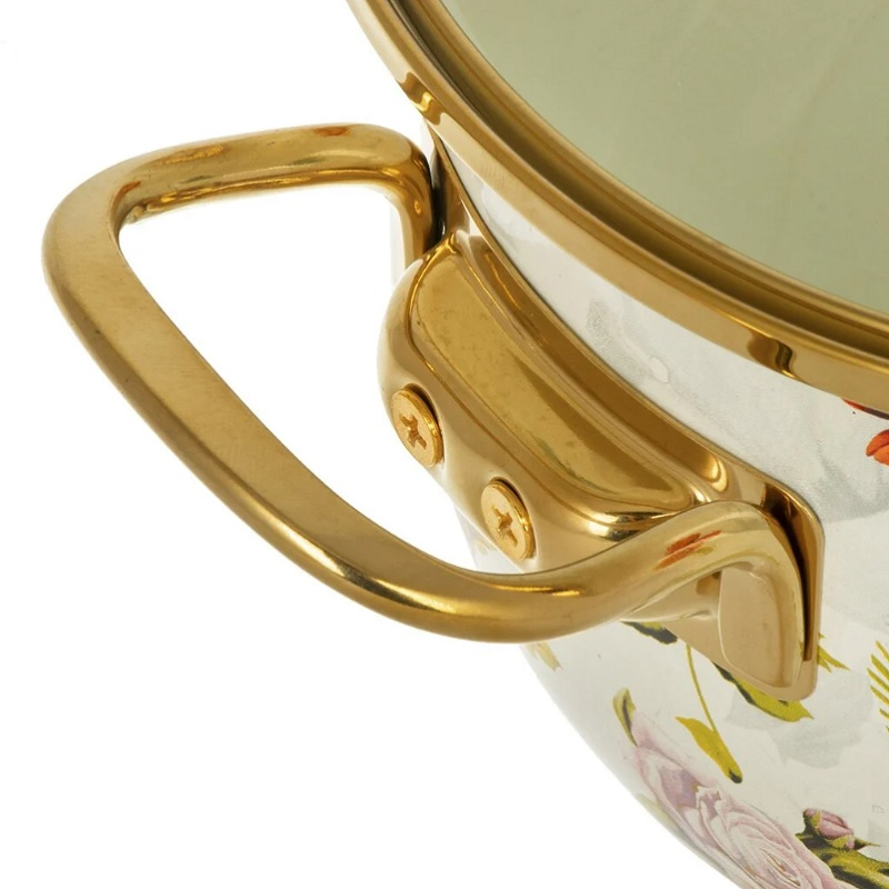 Кастрюля эмалированная Daniks Elisa Y4-8960 3,5 л