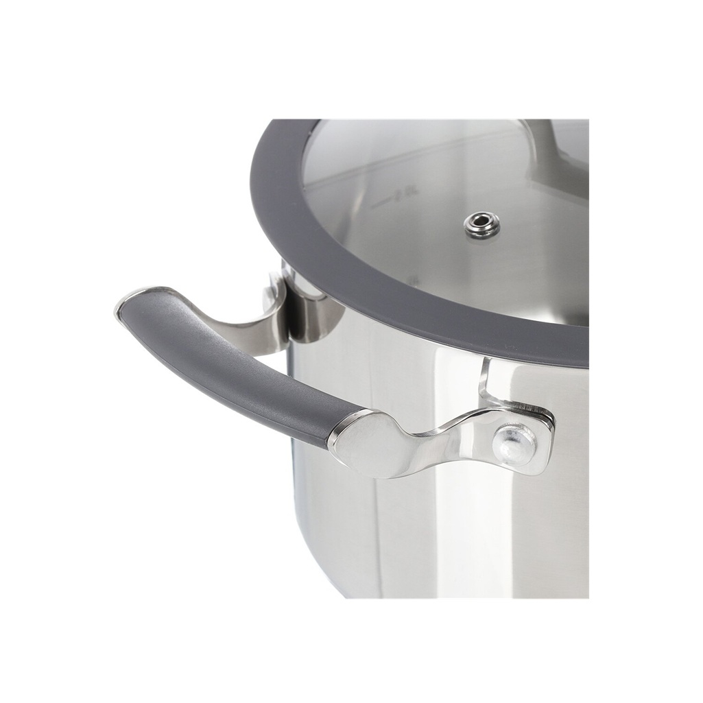 Кастрюля Daniks Верма нержавеющая сталь 2.4 л