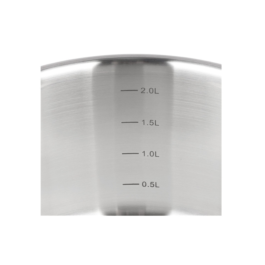 Кастрюля Daniks Верма нержавеющая сталь 2.4 л