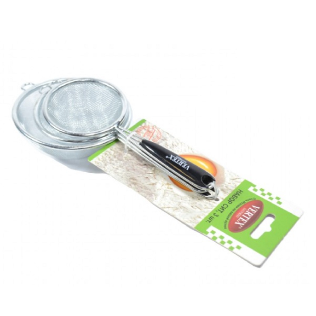 Набор сит Vertex, Диаметр - 10, 8, 7 см, 3 шт. в упаковке для просеивания