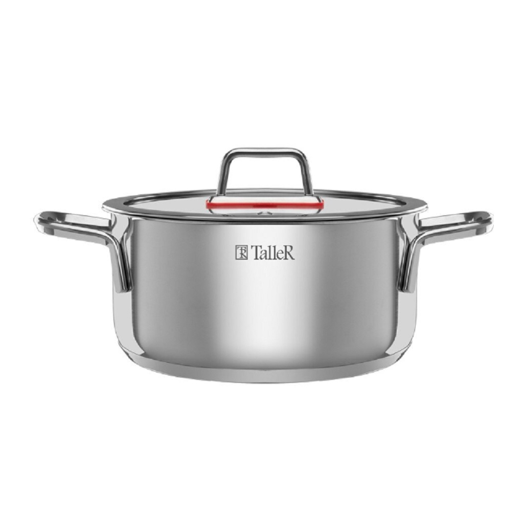Кастрюля Taller Тенденси нержавеющая сталь индукция 2,8 л