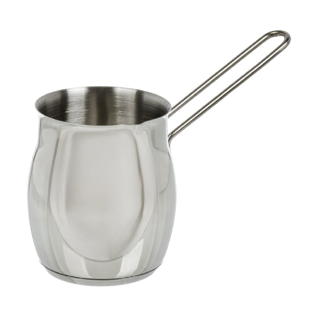 Турка Daniks Y4-8864 0.4 л, нержавеющая сталь, ручка металлическая, индукция для кофе