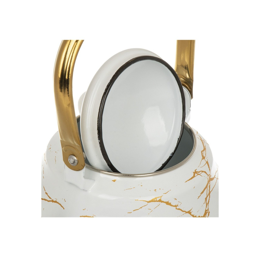 Чайник эмалированный Daniks Белый мрамор индукция 2.5л