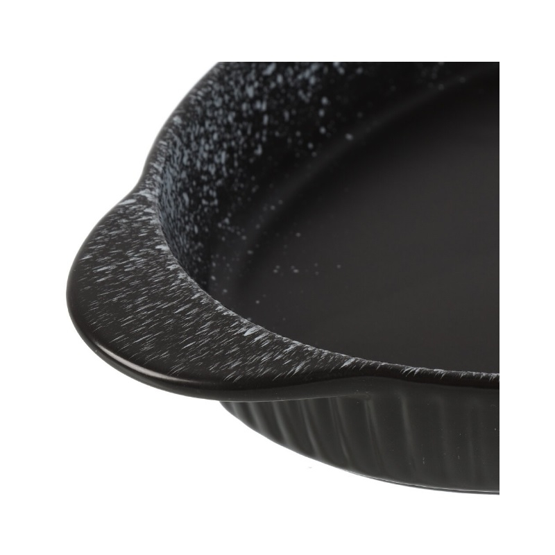 Форма для выпечки Daniks Полночь керамика, 36х18.5х3.5 см, 1 л