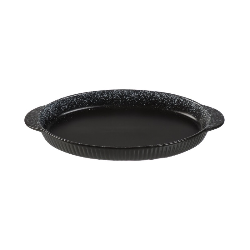 Форма для выпечки Daniks Полночь керамика, 36х18.5х3.5 см, 1 л