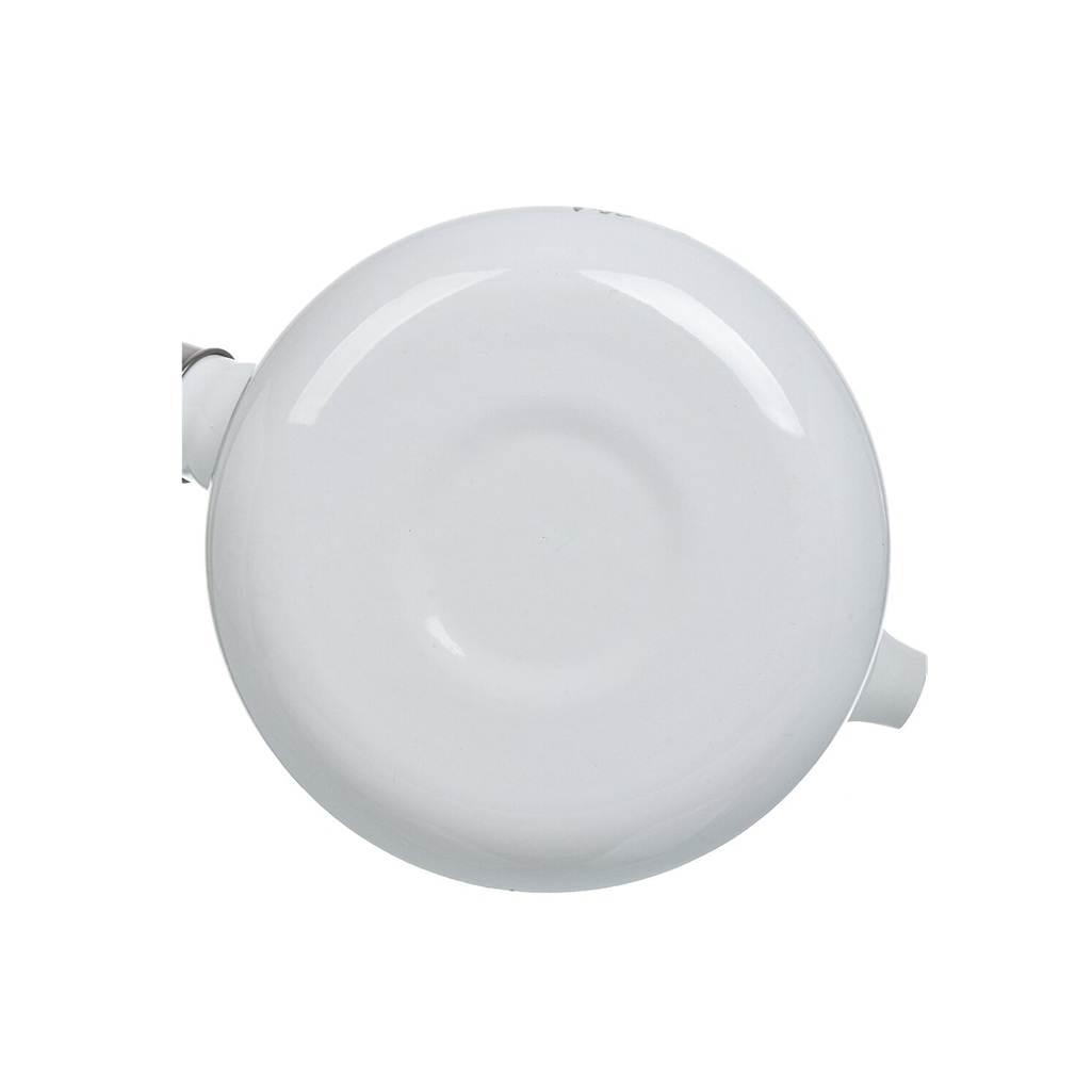 Чайник со свистком эмалированный Лысьва С-2711АП/4 Оливковая ветвь индукция, белый 2.5 л