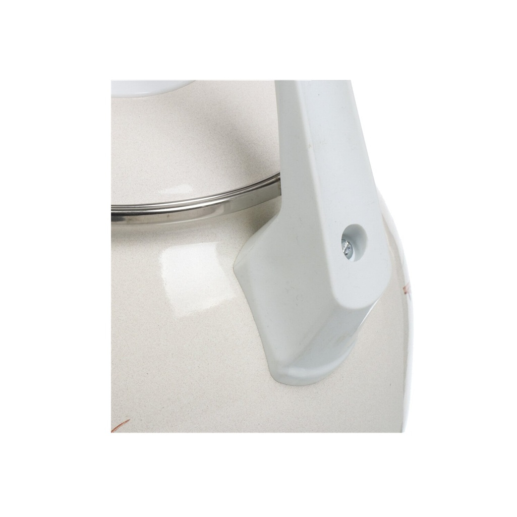 Чайник со свистком эмалированный Лысьва С-2711АП/4 Унесённые ветром индукция, бежевый 2.5 л