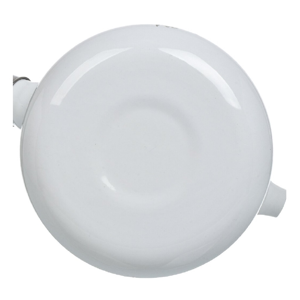 Чайник эмалированный Лысьва Оливковая ветвь 2.5 л, со свистком, с кнопкой