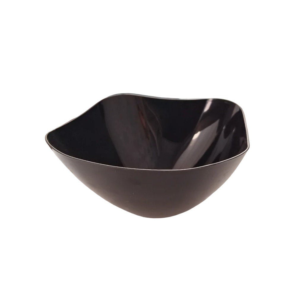 Салатник Berossi Рондо пластик, квадратный, 11х20.4 см, 2 л, черный, ИК04305000