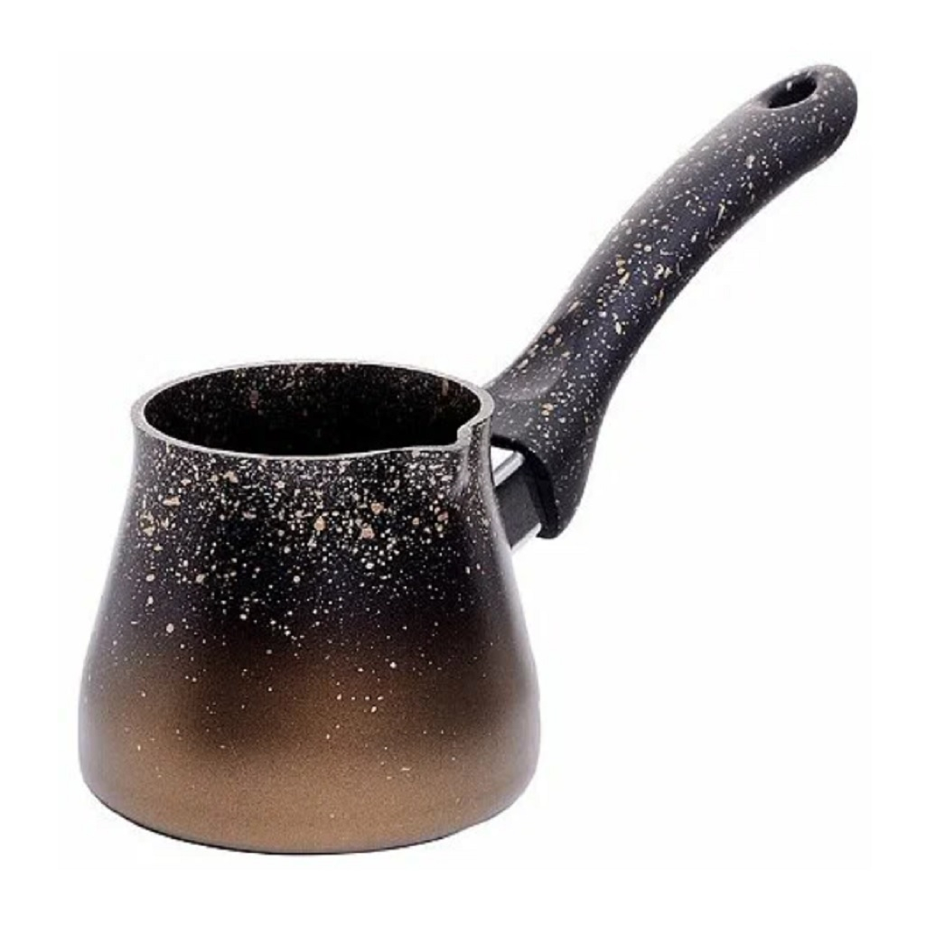 Турка Hascevher, отверстие для подвешивания, антипригарное покрытие, коричневая 250 мл