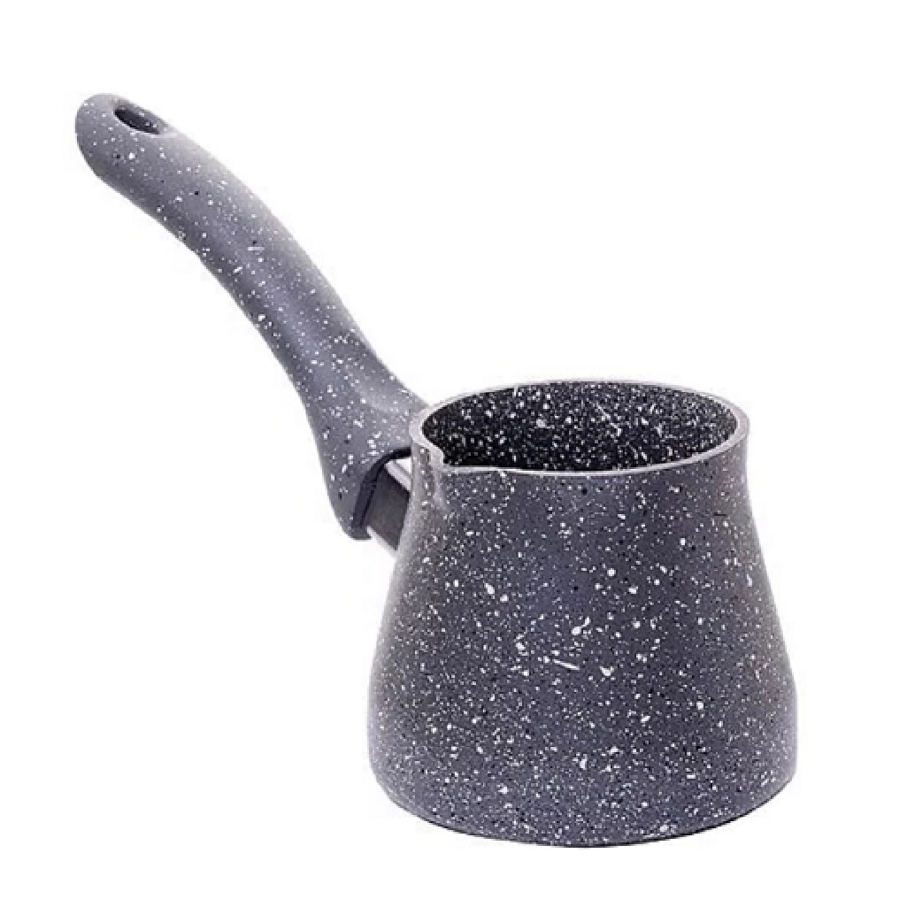 Турка Hascevher, отверстие для подвешивания, антипригарное покрытие, серая 250 мл