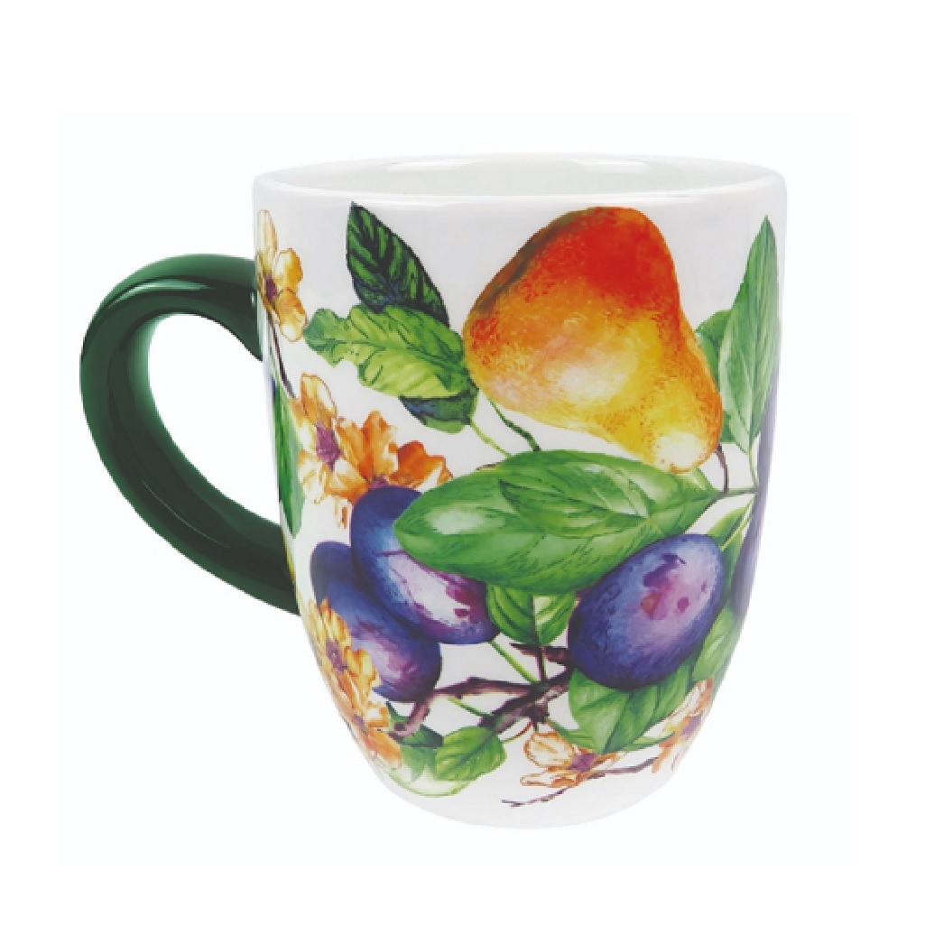 Кружка Appetite ZFC331-8 Дюшес керамическая, для подачи горячих и холодных напитков, 350 мл