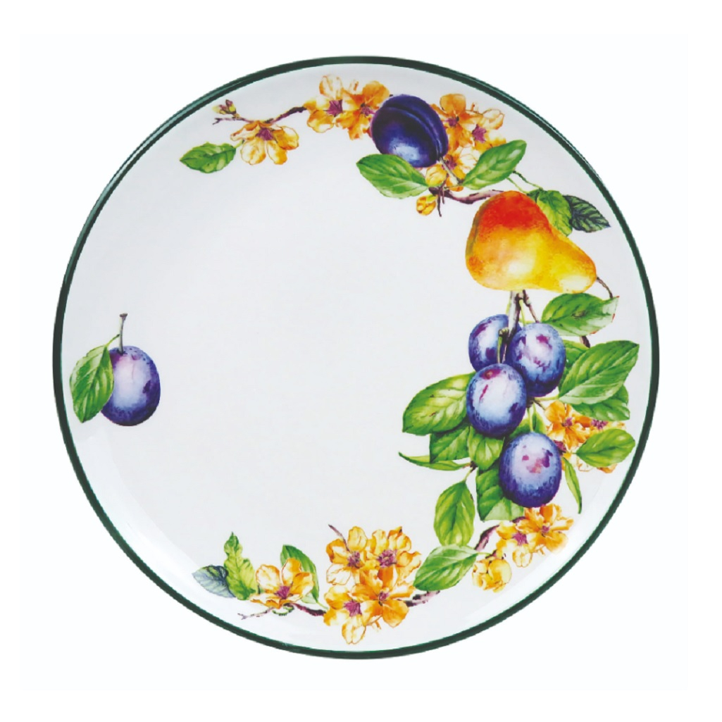 Тарелка Appetite ZFA628-8 Дюшес керамическая плоская, для подачи основных блюд, 20 см