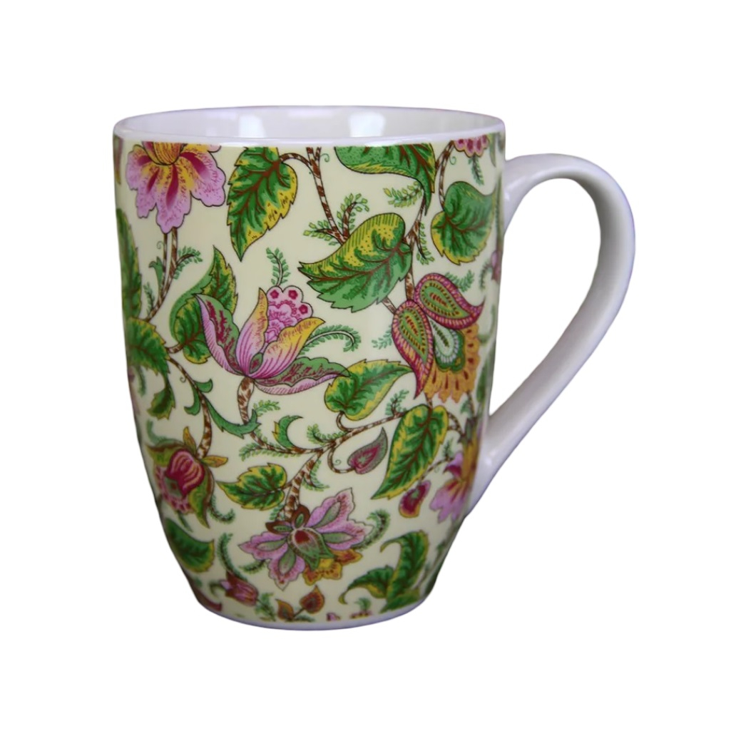 Кружка Сова Индийский узор Бочка, 340 мл, керамическая, 1019051