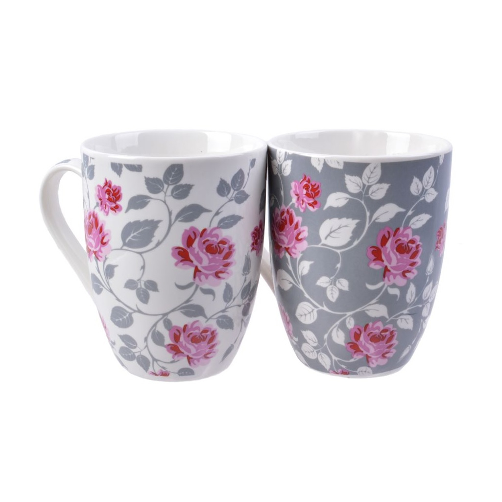 Кружка Сова Королевская роза Бочка, 340 мл, керамическая, 1019054