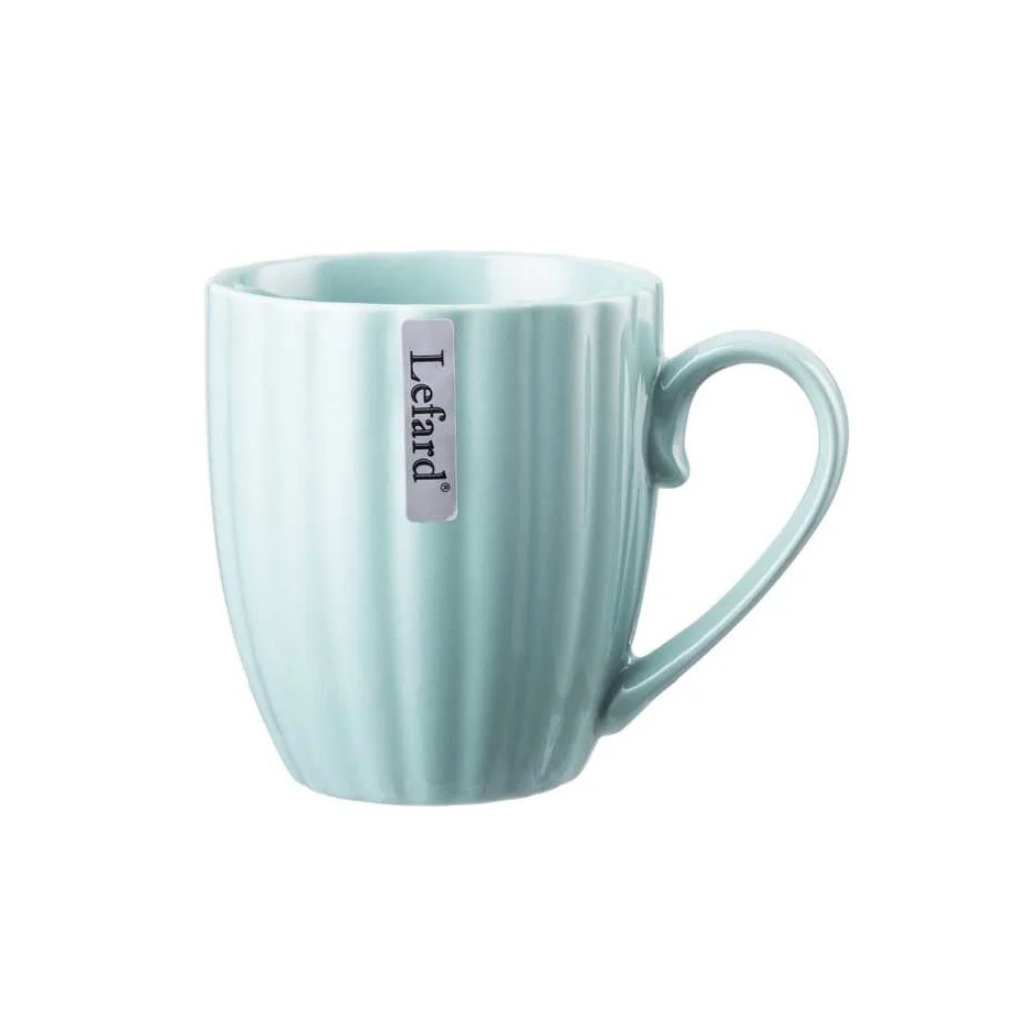 Кружка чайная Lefard, голубая, объем 360 мл, фарфоровая, 191-310