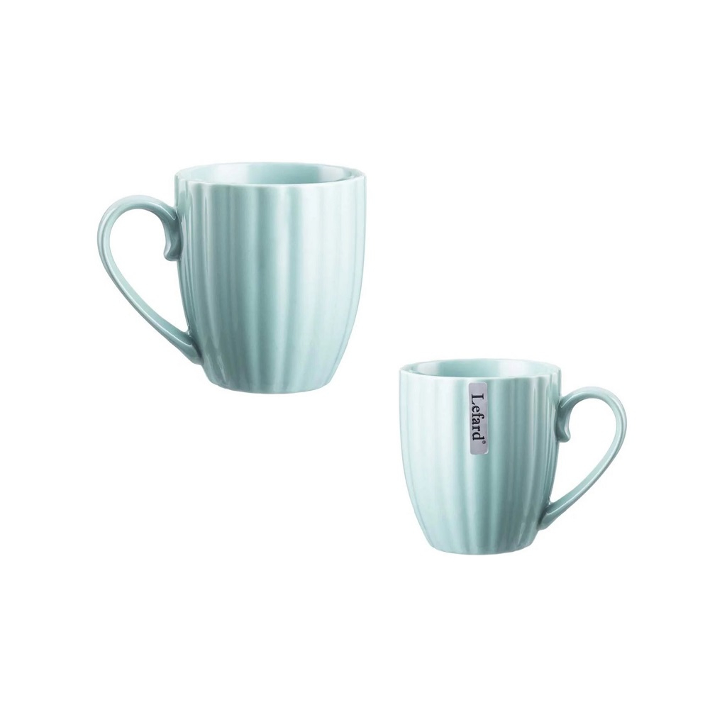 Кружка чайная Lefard, голубая, объем 360 мл, фарфоровая, 191-310