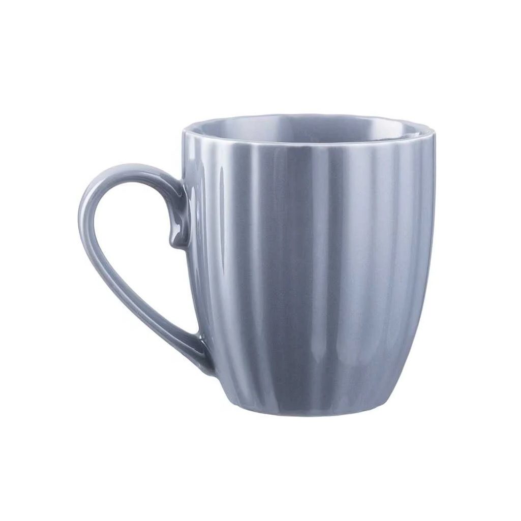 Кружка чайная Lefard, серая, объем 360 мл, фарфоровая, 191-308